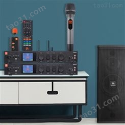 JBL AMP会议室功放音响套装舞台无线麦克风颈挂CV1610-PAK音箱