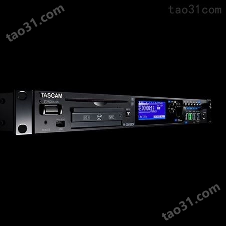 代理批发TASCAM 达斯冠 SS-CDR250N固态立体声录音机录制播放器价格
