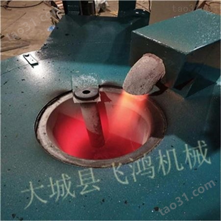 合肥生物质熔炼炉 500公斤生物质熔铝炉 废铝回收化铝炉高温炉 飞鸿机械