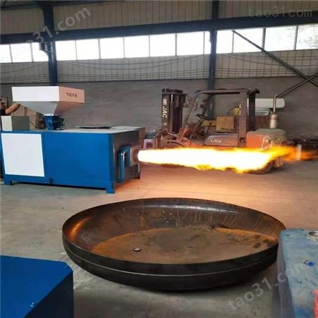 制造燃煤锅炉对接生物质颗粒燃烧机厂家 生物质燃烧机价格 飞鸿机械