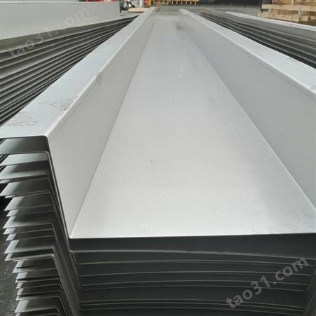 4米长304不锈钢天沟板定做 201檐沟雨水槽加工