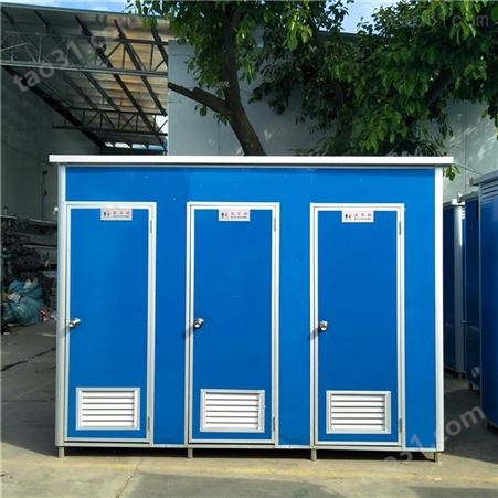 工地简易厕所室外公厕发泡式移动厕所陕西西安厂