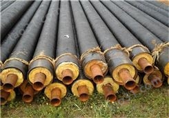 地埋钢套钢保温钢管 输水用防腐钢管 聚氨酯夹克保温钢管采购