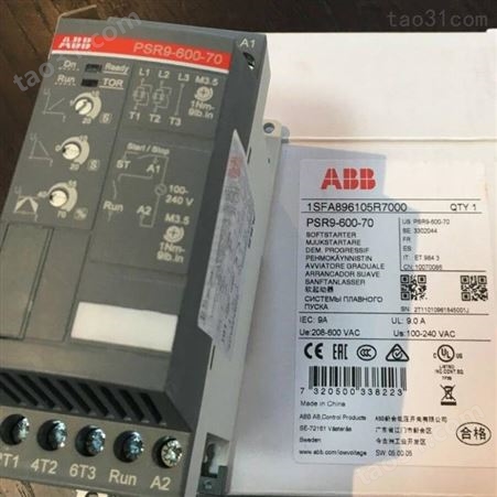 ABB 原装软启动器PSTX470-600-70