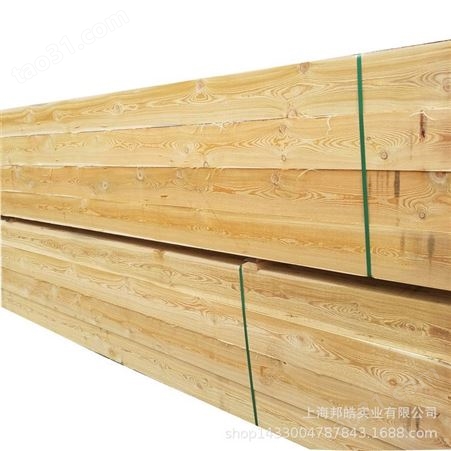 邦皓木业落叶松木方垫设备枕木可定制规格物流打包木条