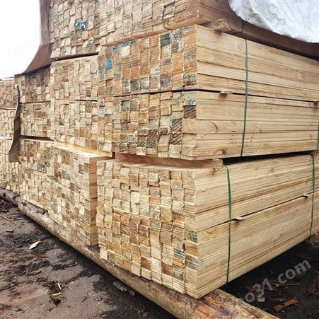 新西兰松定做松木木方垫设备枕木物流打木架木条建筑工程道木