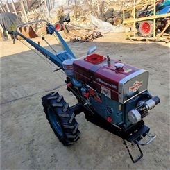 手扶拖拉机小型电启动  农用耕地机 开沟除草收获播种犁地机