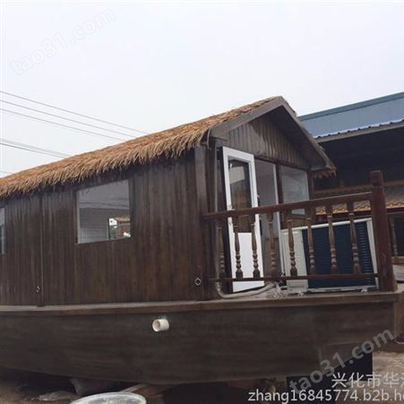 华海木船 欧式木船 苏州住宿船 餐饮船 马尔代夫游船观光船