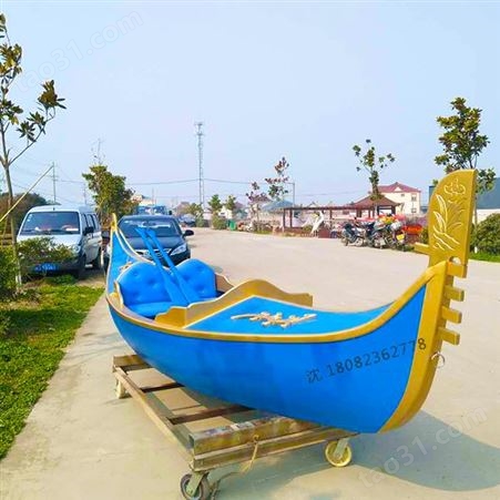 华海木船制造HHMC5012贡多拉船  欧式木船 婚纱摄影船 道具船 装饰船