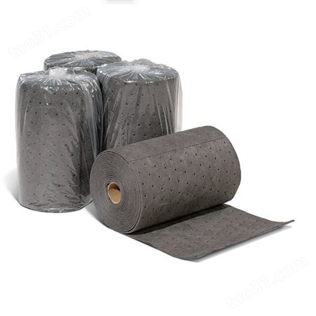 灰色通用型吸附棉卷 ENP-URB1510，ENP-URB30150 吸油棉 吸液棉