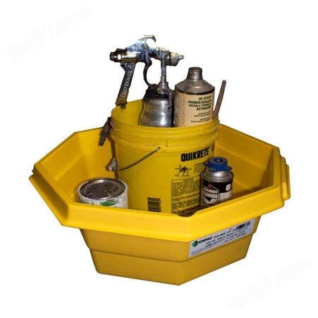 小型盛漏盆 8200-YE，盛放各种小桶，防止泄漏