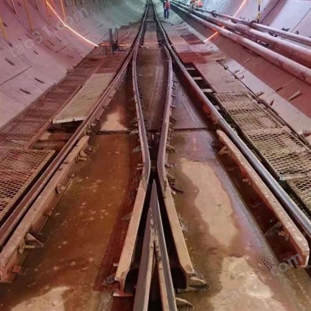 隧道盾构道岔生产商 圣亚煤机 地铁盾构道岔价格