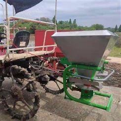 不锈钢加厚撒肥机  插秧机带的施肥器 稻田化肥撒播机