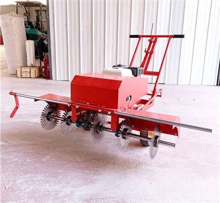 草皮划线机1.5米手推式小型划线机 汽油草皮切割机