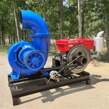 农田灌溉工业排水混流泵 自吸式抽水泵 电机款6寸抽水机