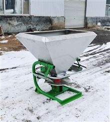不锈钢撒肥机 插秧机上带的施肥机颗粒肥抛肥机