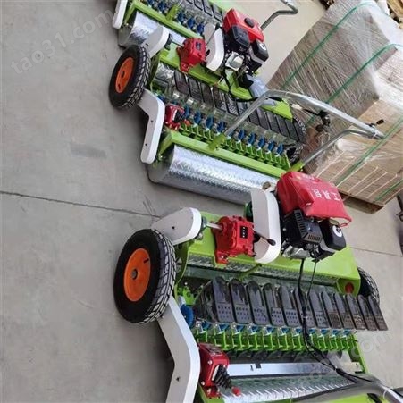 2BS-02手扶自走式蔬菜种子播种机 汽油机动力微耕机