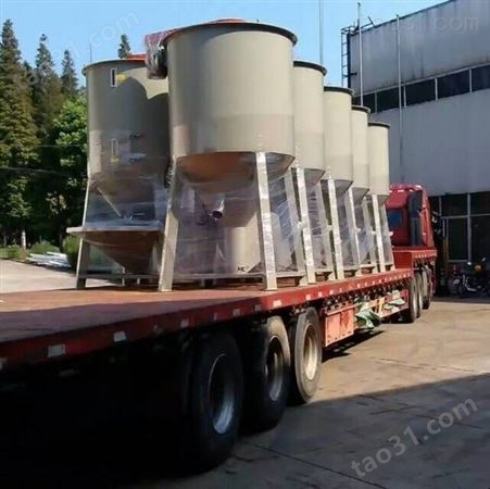 大型立式混合机 5000kg大型均化料仓 提升式混料机润捷制造