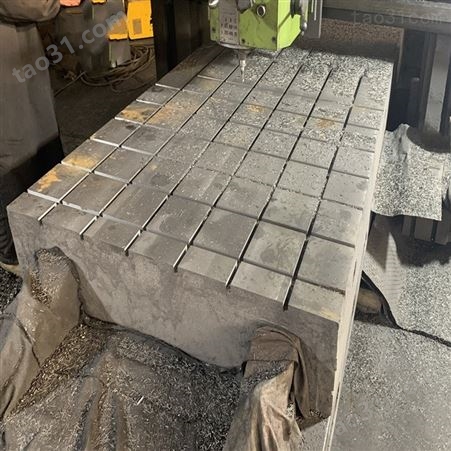 工装拼接平台 铆焊平板 加厚铸铁平台 春天机床