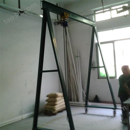九江 门式龙门吊 1-3吨手动龙门架 