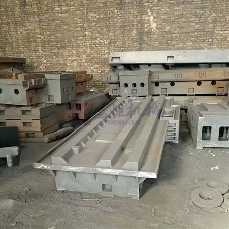 益恒机械 树脂砂铸造工艺 大型龙门车床机床横梁铸件
