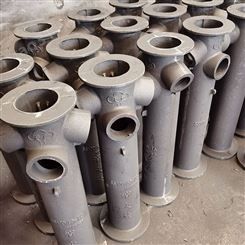 沧州益恒机械 树脂砂铸造工艺 球墨铸造本体地下栓铸件 QT450材质