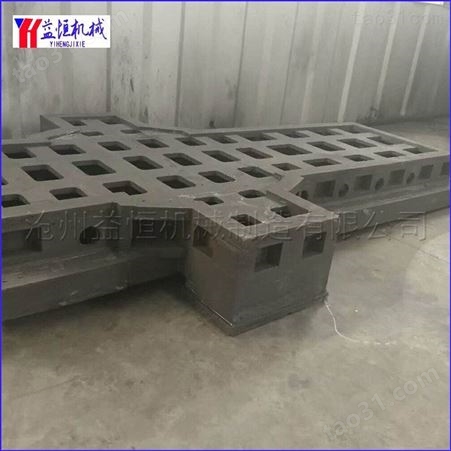 生产灰铁机床铸件 大型机床铸件 异形机床床身铸件 益恒机械定制