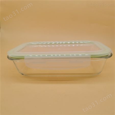耐热微波炉密封保鲜盒 透明塑料盒子 三件套 佳程