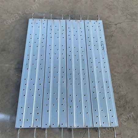 工地脚手架施工钢模板 冲孔钢跳板 厂家供应 带钩镀锌钢跳板 支持定制