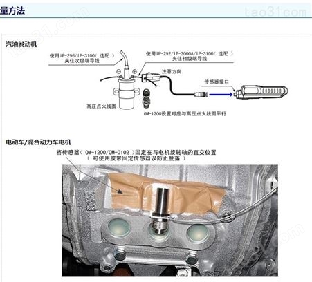 杉本贸易供应日本小野ONO-SOKKI外接传感器型手持式转速计HT-6200