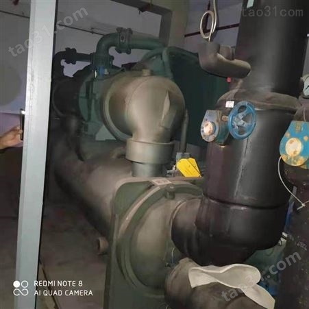 广州回收空调 变频离心式冷水机组回收 拆除空调风口