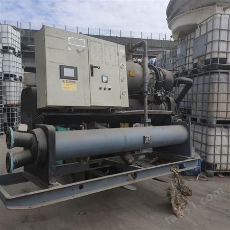 深圳回收开利溴化锂制冷机 离心式空调回收 螺杆冷水机拆卸