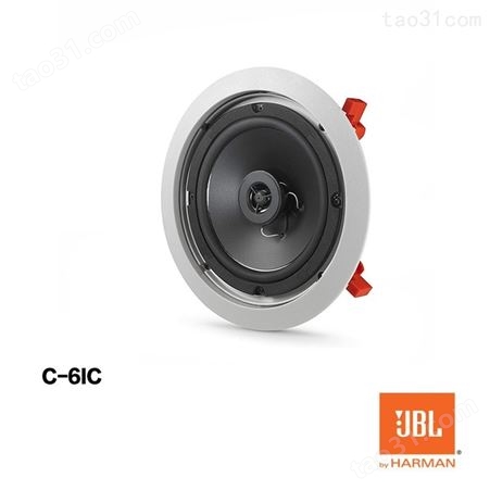 JBL   C-6IC全频吸顶音箱吸顶隐蔽式音响家庭影院音箱