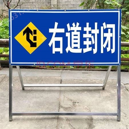 停车场导向标识 铝塑材质马路指引牌 省道指示牌制作