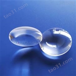 陵合美生产加工玻璃透镜 短焦透镜 聚焦镜片 k9材质 可定制加工