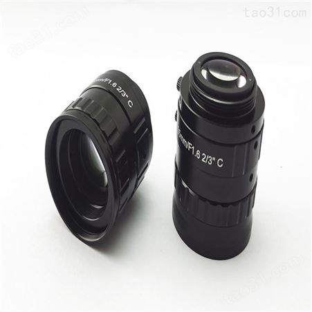 欧姆微供应商25mm/F1.6工业FA镜头OM255机器视觉镜头