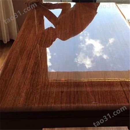 大理石水晶板家具贴膜   家具膜软玻璃透明餐桌贴膜